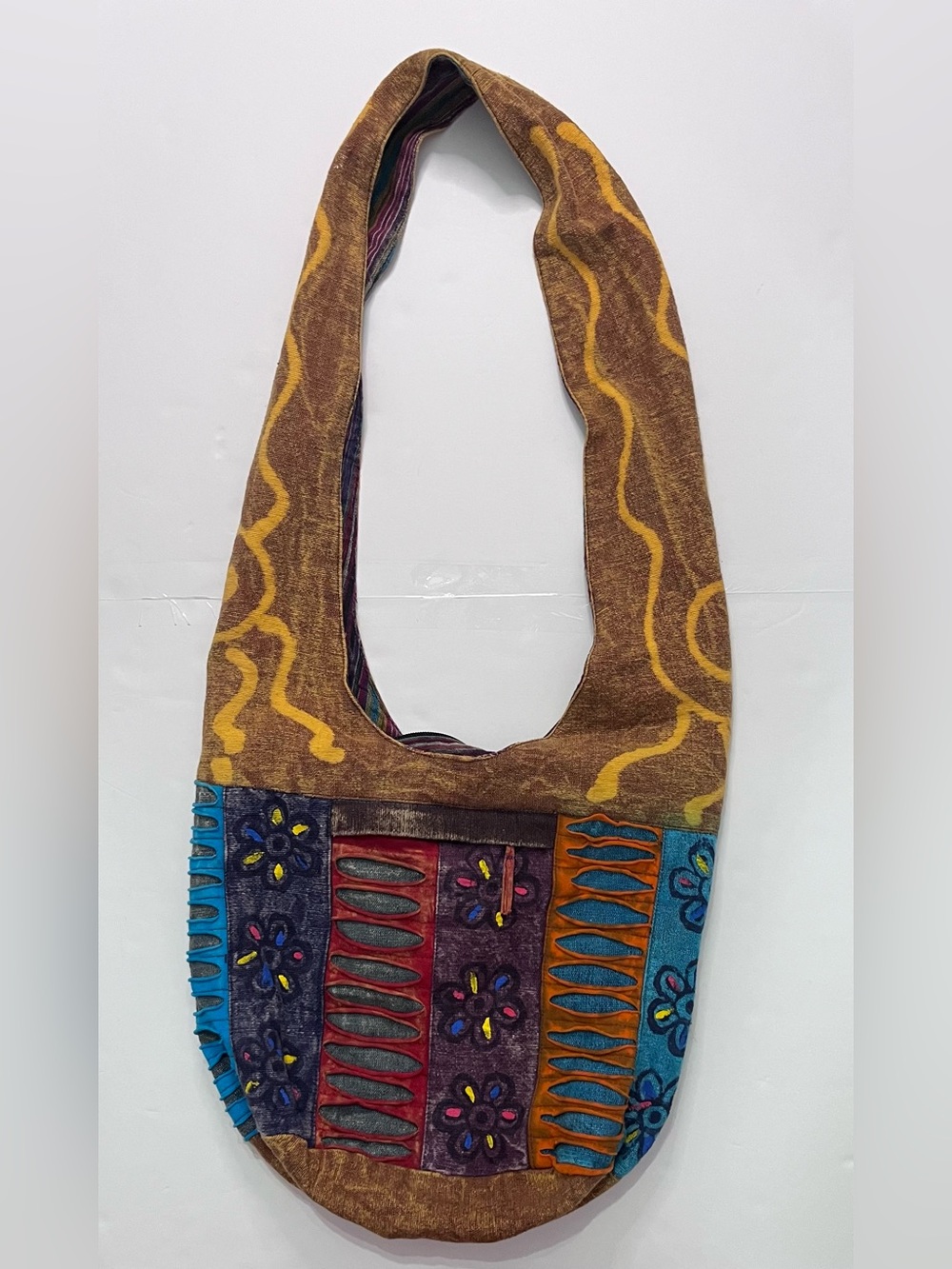 Nepal Cotton Boho Patchwork Hobo Shoulder Bag